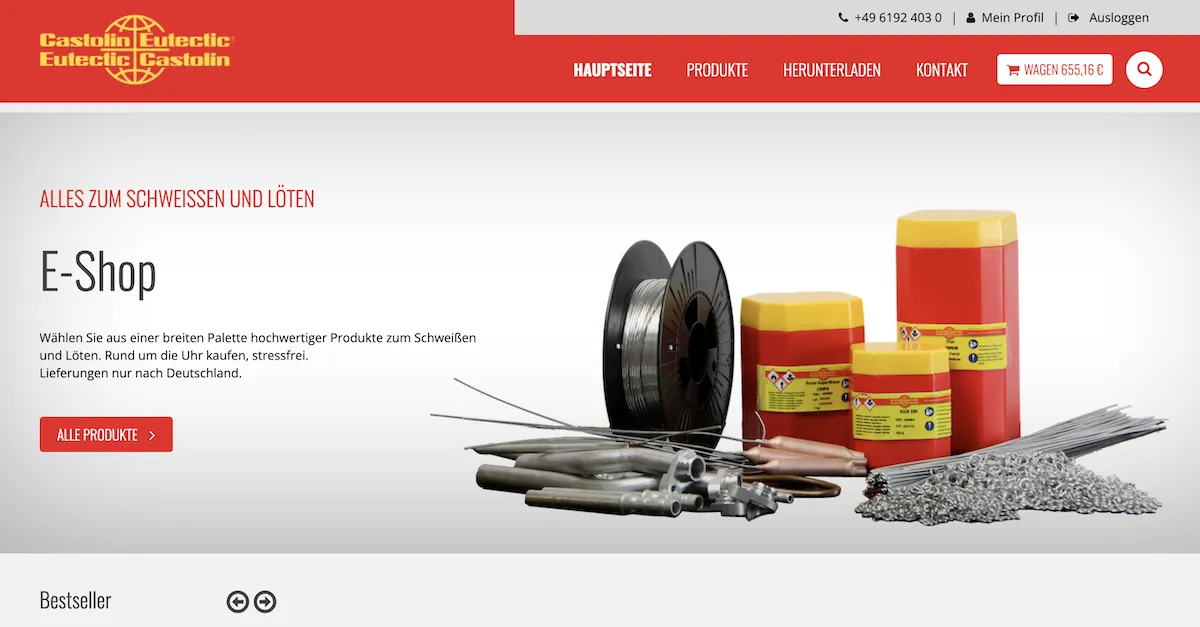 Castolin Eutectic Xuper NucleoTec 2222 stick electrode - Webshop