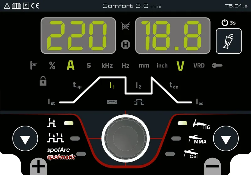 EWM Picotig 220 puls DC 5P