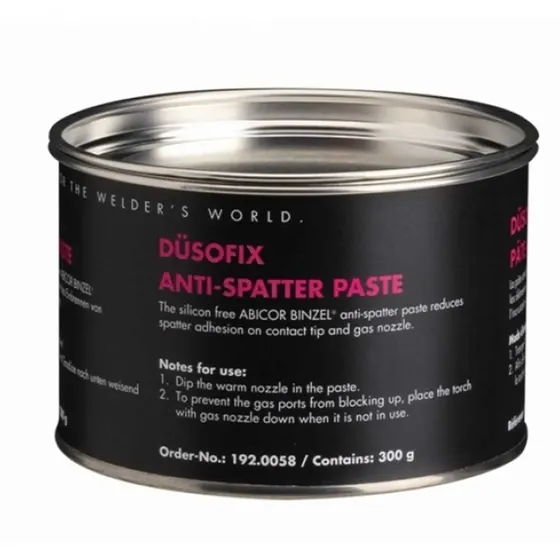 Spritzerschutzpaste