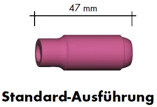 Gasdüse, Keramik - SR 17/18