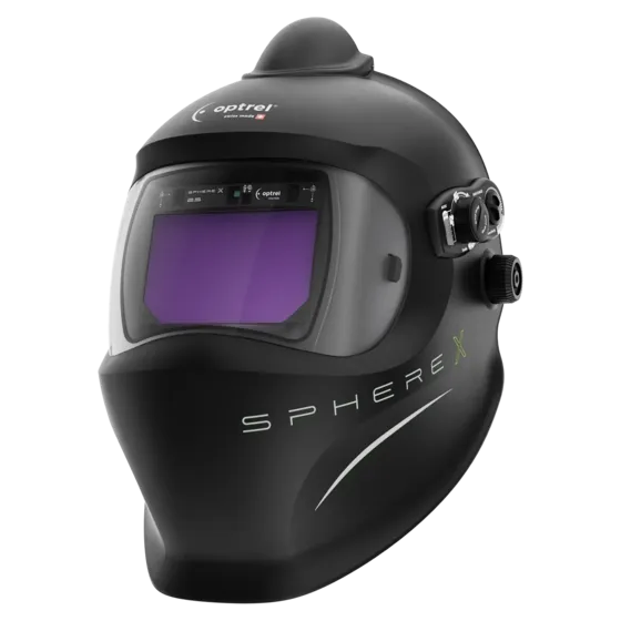 sphere X 2.5 pure air schwarz: Frischluftschweisshelm (e3000X)