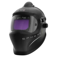 sphere X 2.5 pure air schwarz: Frischluftschweisshelm (e3000X)