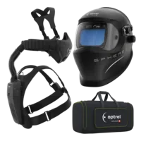 Ready to weld package sphere X clt schwarz - Schweisshelm und swiss air